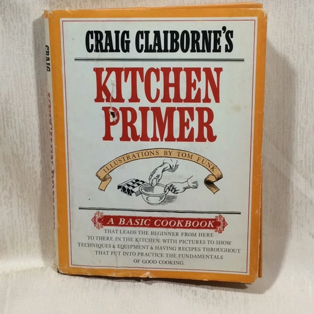 Vintage 1969 Kitchen Primer by Craig Claiborne